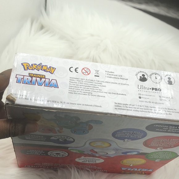 Pokemon Trainer Handheld Trivia Game Electronic 1000 Questions 2021 Poké… - Picture 6 of 10